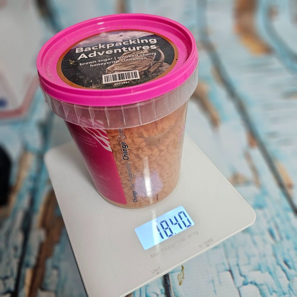 Pink Zebra Sprinkles Backpacking Adventures 16 oz Home Fragrance Wax Melts NEW